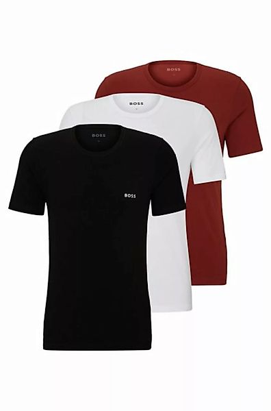 BOSS T-Shirt TShirtRN 3P Classic (Packung, 3er) mit Rundhalsausschnitt günstig online kaufen