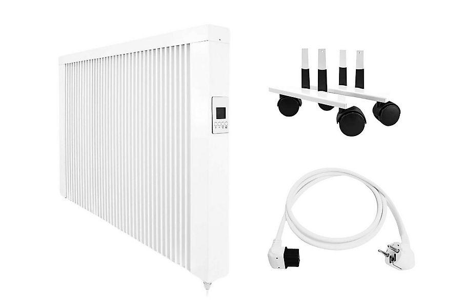 eVARMO Elektro-Heizkörper Bundle: Mobile Flächenspeicherheizung (Gerät/Lauf günstig online kaufen