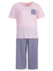 zeitlos Schlafanzug Pyjama Set Capri - günstig online kaufen