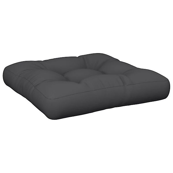 vidaXL Sitzauflage Palettenkissen Schwarz 60x60x12 cm günstig online kaufen