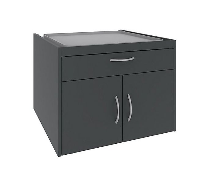 freiraum Waschmaschinenunterschrank MRK Multiraumkonzept in GRAPHIT - 70x52 günstig online kaufen