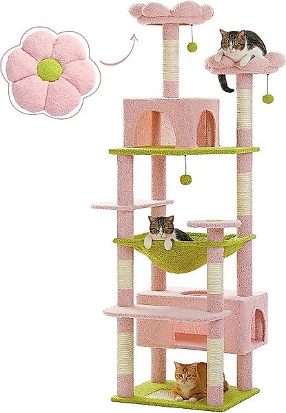 Purpurra Kratzbaum Katzenturm mit Hängematte und günstig online kaufen