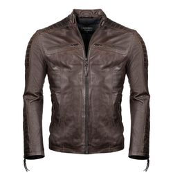 PAULGOS Lederjacke Herren Jacke Übergangsjacke Biker günstig online kaufen