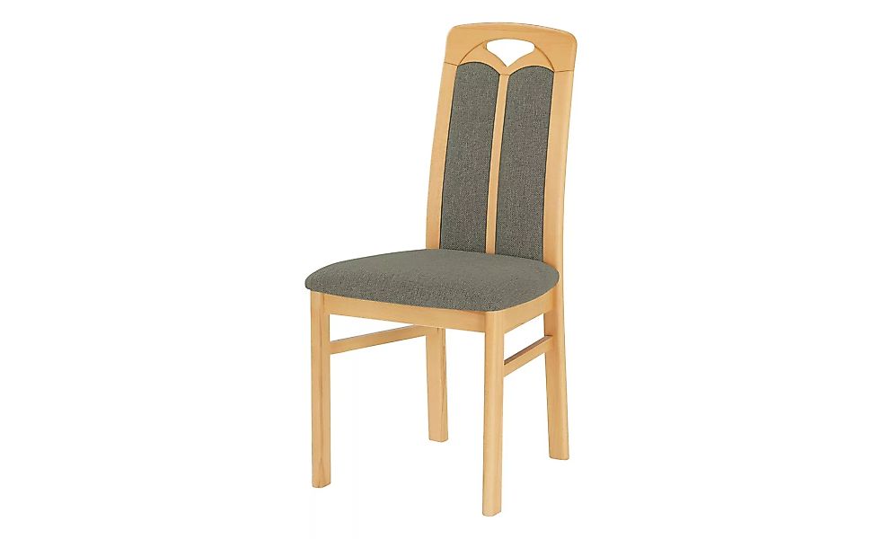 Polsterstuhl - grau - 47 cm - 96 cm - 56 cm - Stühle > Esszimmerstühle - Mö günstig online kaufen
