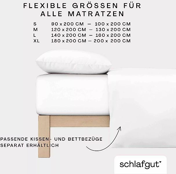 Schlafgut Spannbettlaken »Cool Contact«, 100% gekämmte Mikrofaser günstig online kaufen