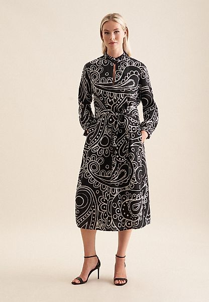 seidensticker Sommerkleid Schwarze Rose Langarm Rundhals günstig online kaufen