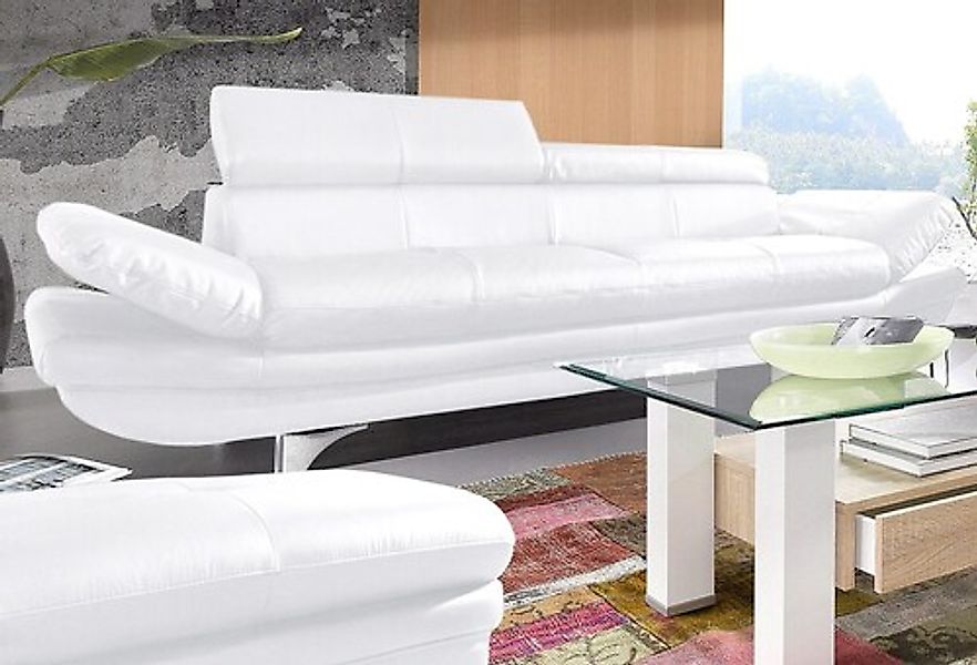 COTTA Polstergarnitur Enterprise, (Set), Set bestehend aus: 3-Sitzer mit Ar günstig online kaufen