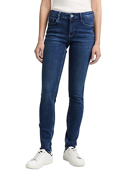 TOM TAILOR Slim-fit-Jeans "LUCIE" mit Viskose und Stretch - 5-Pocket-Style günstig online kaufen