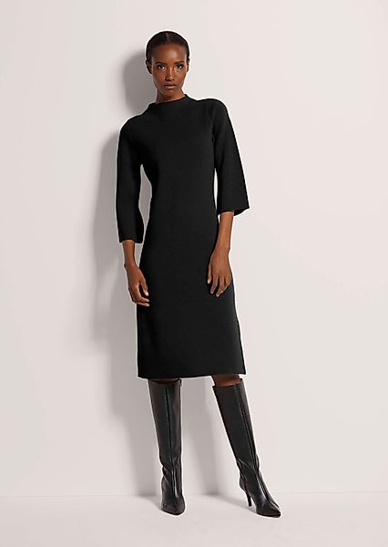 MADELEINE Strickkleid Halbarm Kaschmir-Strickkleid in Midilänge günstig online kaufen