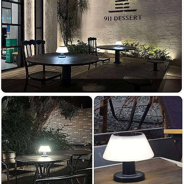 BlingBin LED Außen-Tischleuchte LED Solar Tischleuchte günstig online kaufen