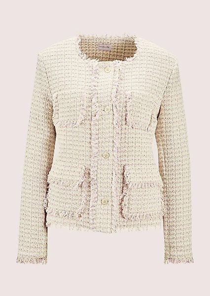 MADELEINE Jerseyblazer "Blazer Kurzer Bouclé-Blazer" günstig online kaufen