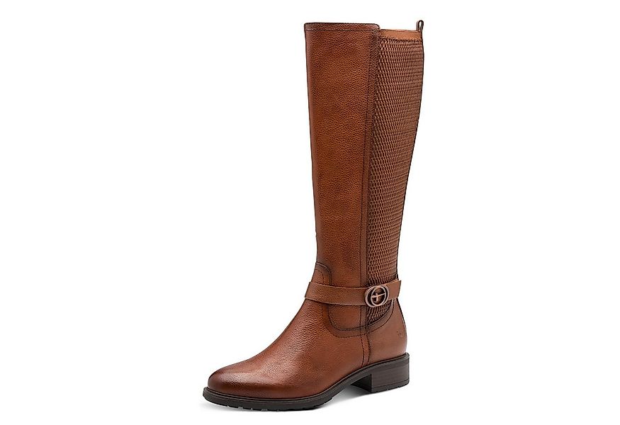 Tamaris Tamaris Damen Langschaftstiefel 1-25618-43-305 COGNAC Winterstiefel günstig online kaufen