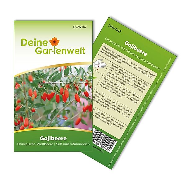 Deine Gartenwelt Gojibeere Chinesische Wolfsbeere Samen günstig online kaufen