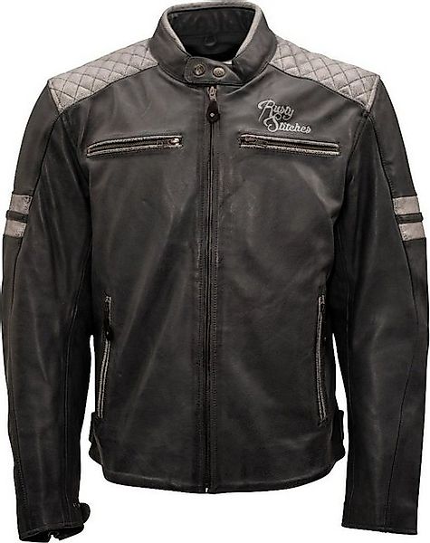 Rusty Stitches Motorradjacke Jari Motorrad Lederjacke günstig online kaufen