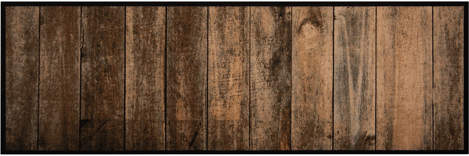 HANSE Home Küchenläufer »Wood«, rechteckig, 5 mm Höhe, Läufer, rutschfest, günstig online kaufen
