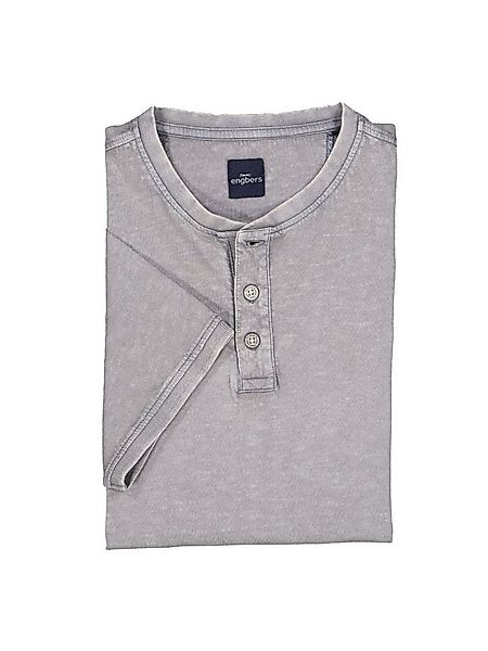 Engbers T-Shirt engbers Herren Henley-Shirt uni, Grau günstig online kaufen