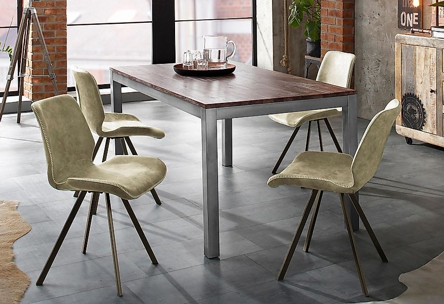 OTTO home Esstisch "Kenya" aus massiver Akazie, in 160 oder 200 cm Breite günstig online kaufen