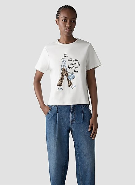 LeComte Print-Shirt "T-Shirt" günstig online kaufen