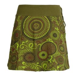 Vishes Minirock Rock bunt mit Mandalas günstig online kaufen