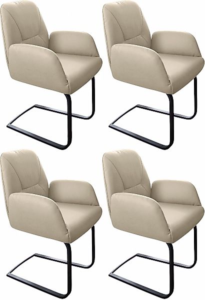 W.SCHILLIG Freischwinger "ole" (Set) 4 Stk.2er- oder 4er-Set, Gestell in Sc günstig online kaufen