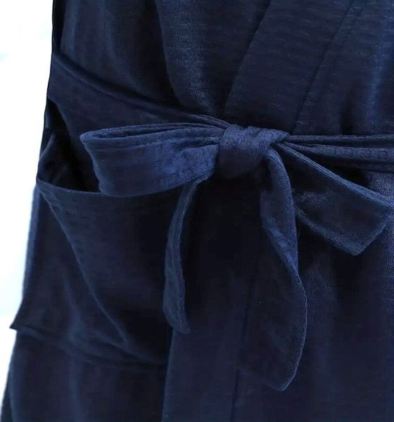 Badekönig Damenbademantel, Kapuze, Gürtel, Langform Waffelpique günstig online kaufen