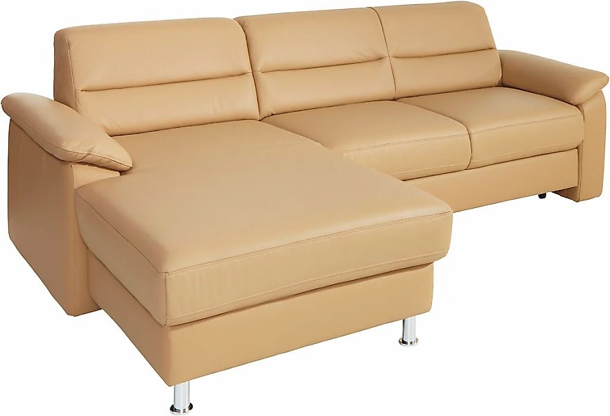 sit&more Ecksofa "Ascara L-Form" inklusive Boxspring/Federkern-Polsterung, günstig online kaufen