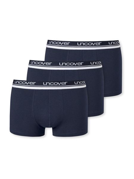uncover by SCHIESSER Boxer "Uncover Cotton" 2er Pack, Logo-Bund, elastisch, günstig online kaufen