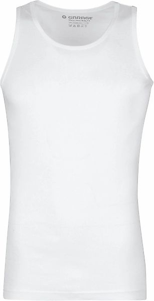 Garage Stretch Basic Singlet Weiß - Größe S günstig online kaufen