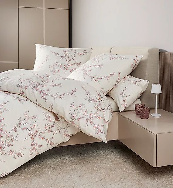 Janine Bettwäsche "Milano 4510445104 06 155x200,80x80" mit Reißverschluss günstig online kaufen