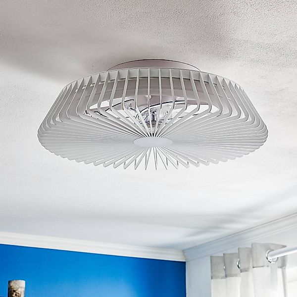 Deckenventilator Himalaya LED, App, Remote, weiß günstig online kaufen