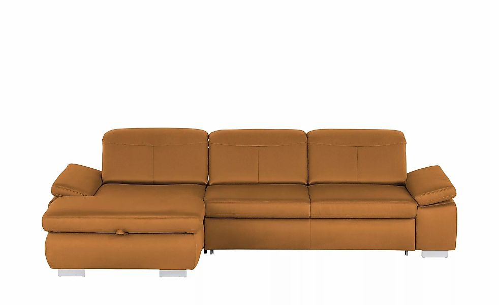 Lounge Collection Ecksofa aus Mikrofaser Kathrin ¦ braun ¦ Maße (cm): B: 30 günstig online kaufen