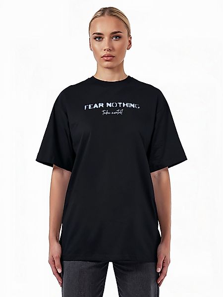 trueprodigy Oversize-Shirt Noa F Logoprint Rundhals günstig online kaufen