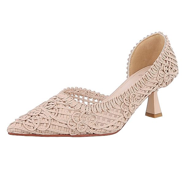 Ital-Design Elegante Pumps mit geflochtenem Design günstig online kaufen