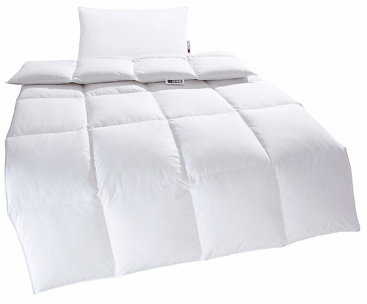 my home Kassettenbett + Kopfkissen "RINA, Bettdecke in 135x200 & 155x220 cm günstig online kaufen