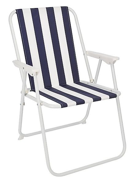 Spetebo Campingstuhl Piccolo Camping Klappstuhl gestreift klassisch (Inhalt günstig online kaufen
