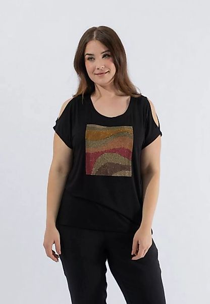 October T-Shirt, mit modischen Cut-Outs an den Schultern günstig online kaufen