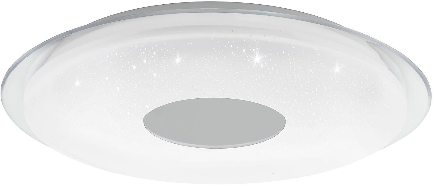 EGLO LED-Deckenleuchte »LANCIANO-Z« in weiß und transparent aus Stahl / ink günstig online kaufen