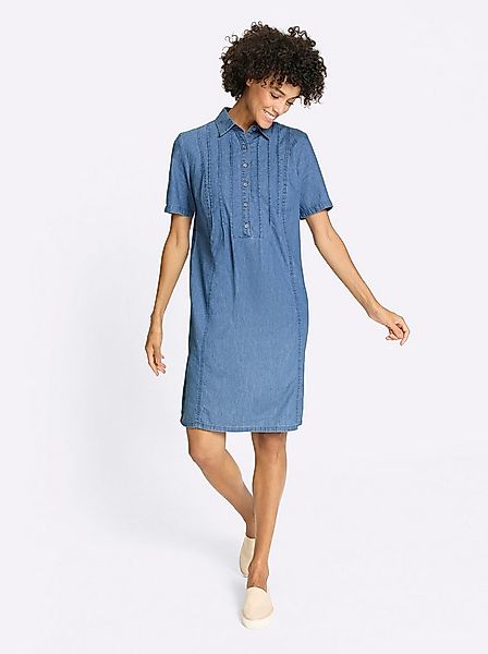 Sieh an! Etuikleid Jeans-Kleid günstig online kaufen