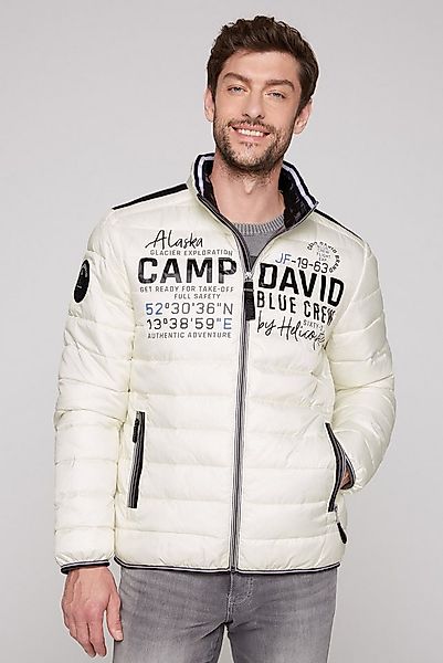 CAMP DAVID Outdoorjacke mit elastischem Saumabschluss günstig online kaufen