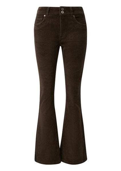 QS Chinos Hose Cordhose mit Bootcut-Leg günstig online kaufen