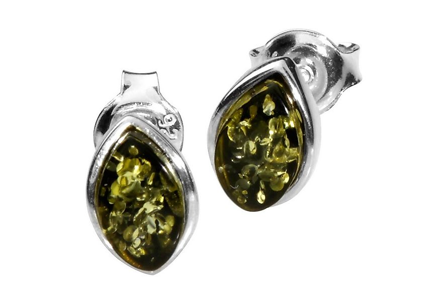 OSTSEE-SCHMUCK Paar Ohrstecker Ostsee-Schmuck Ohrstecker Classic 8x5 Ohrste günstig online kaufen