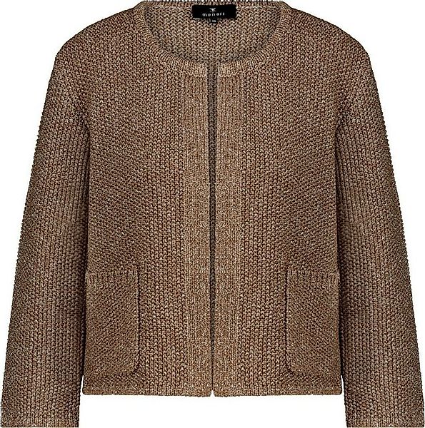 Monari Outdoorjacke Jacke mit Reiskornmuster brandy günstig online kaufen