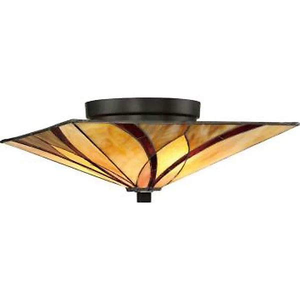 Quadratische Tiffany Lampe Decke Premium Design günstig online kaufen