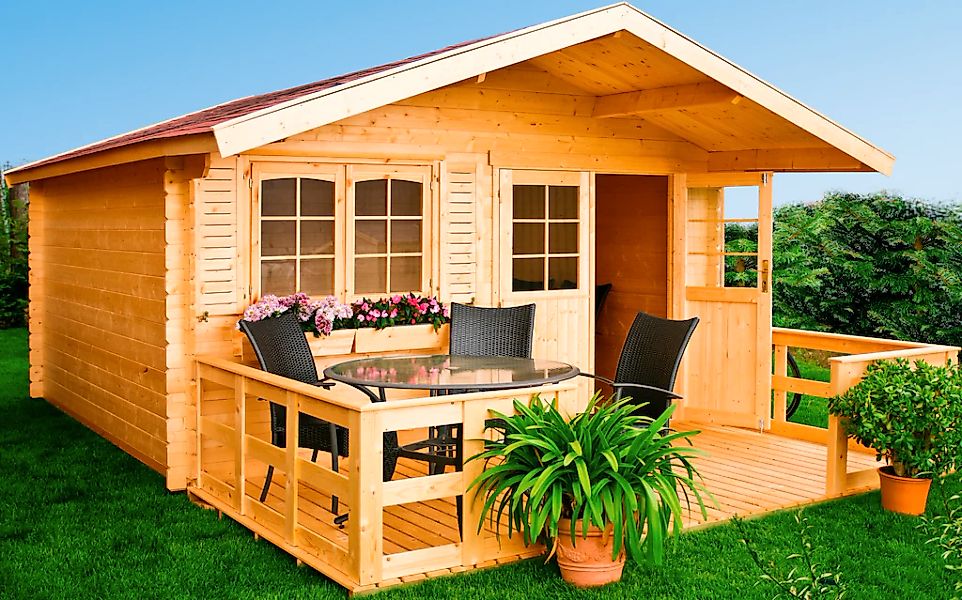 KONIFERA Terrasse "Lillevilla", für Gartenhaus "Lillevilla 279" / "Lillevil günstig online kaufen