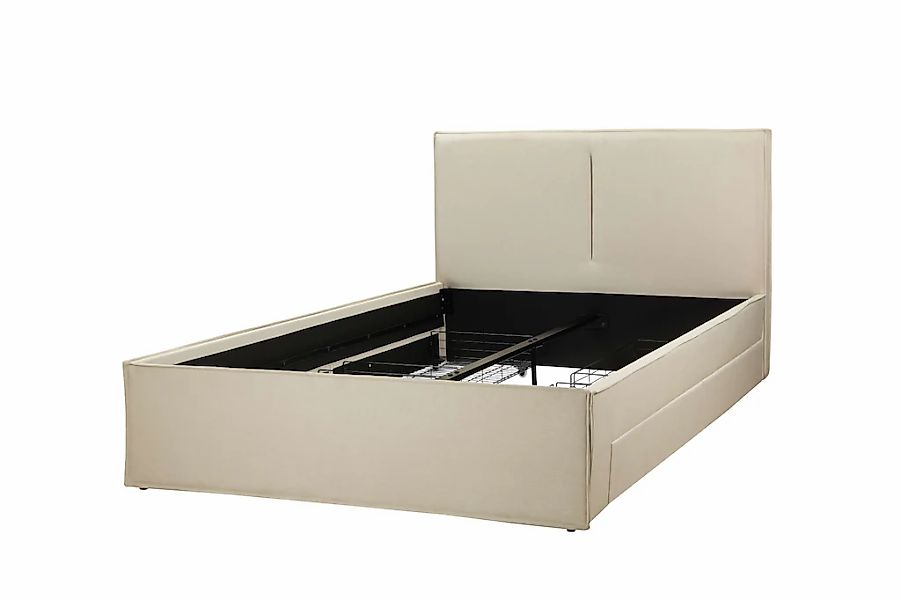 Home affaire Polsterbett "Hamar Cosy, 300 KG belastbar Leinenoptik, gepolst günstig online kaufen