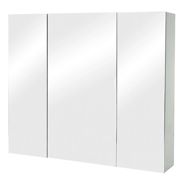 MCW Badezimmerspiegelschrank MCW-B19b-80 Hochglanz-Optik günstig online kaufen