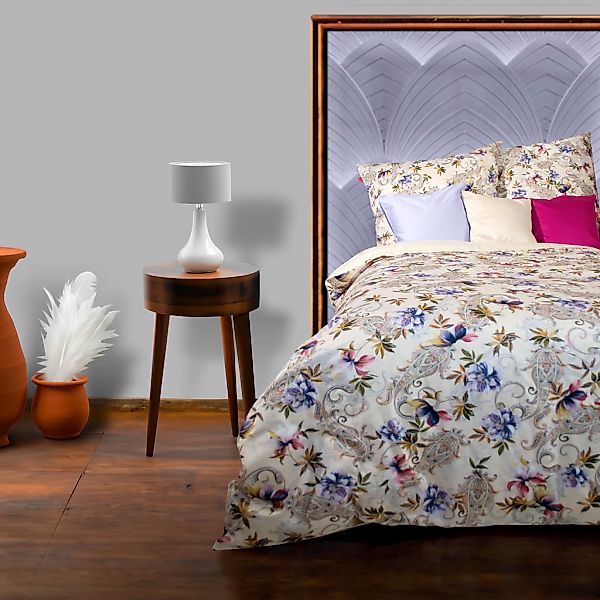 fleuresse Wendebettwäsche "Bed Art S" 2 Stk. tlg. Mako Satin 100% Baumwolle günstig online kaufen