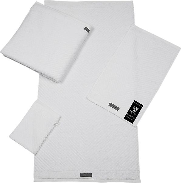 ROSS Gästehandtuch Smart, Frottier (6-St), Uni-Rippe günstig online kaufen