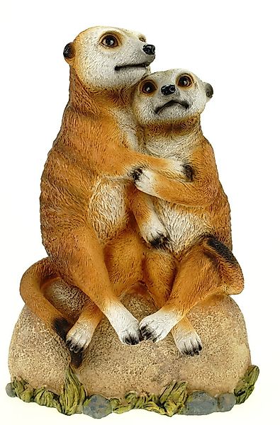 Kremers Schatzkiste Gartenfigur Erdmännchen Liebespaar Garten günstig online kaufen