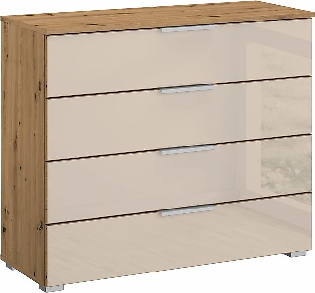 rauch "Sideboard Kommode Schubkastenkommode KOLUNA mit Glasfront" Breite 80 günstig online kaufen